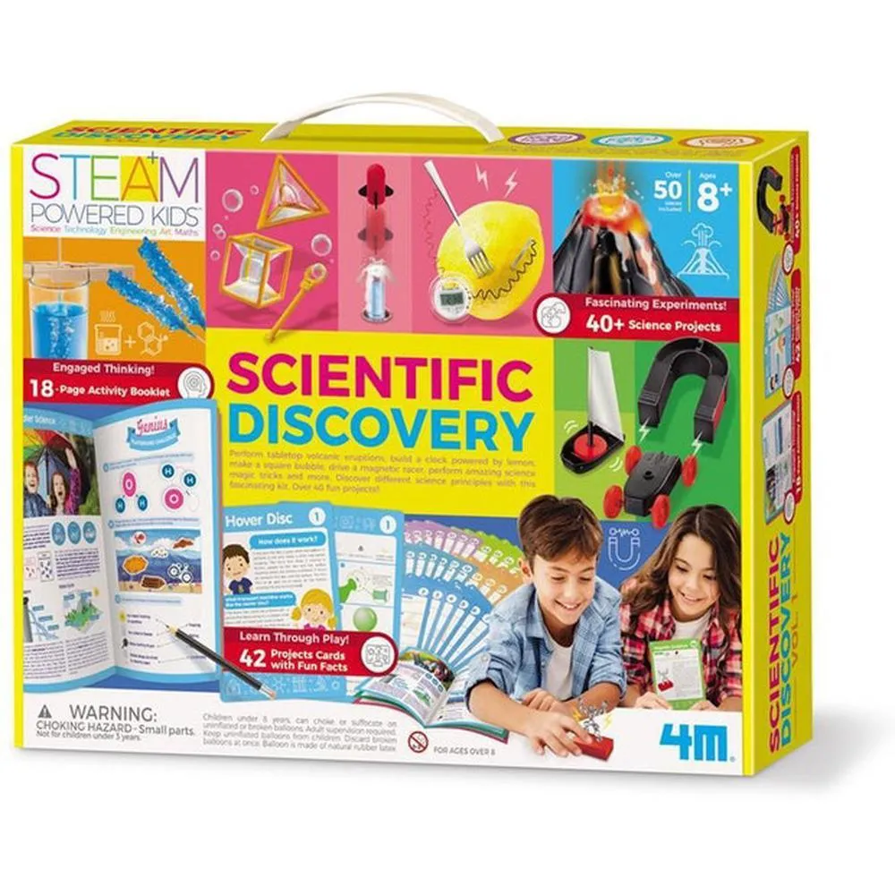 4M STEAM Powered Kids Scientific Discovery Volume 1 8 