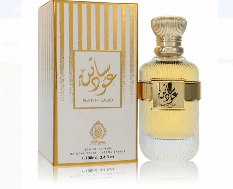 Aayan Satin Oud Eau De Parfum Spray 34 Oz For Women