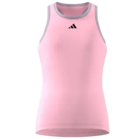 Adidas Girl Performance Club Girls Tank - Clear Pink