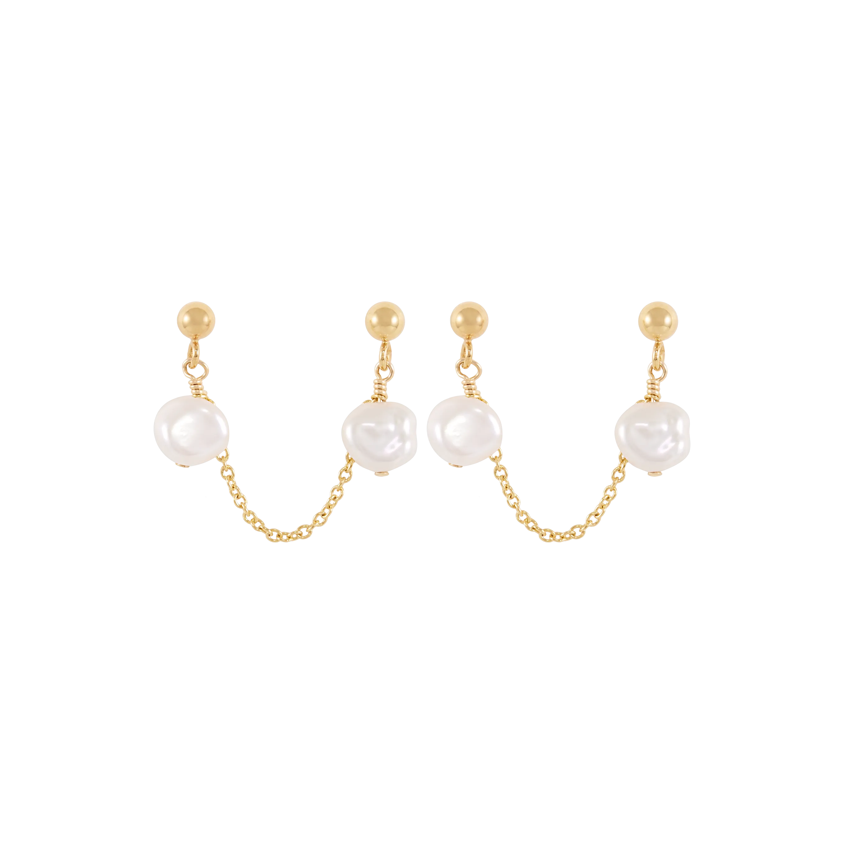 Angelica Earrings - Gold