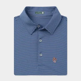 Auburn Vault Driver Stripe Performance Polo