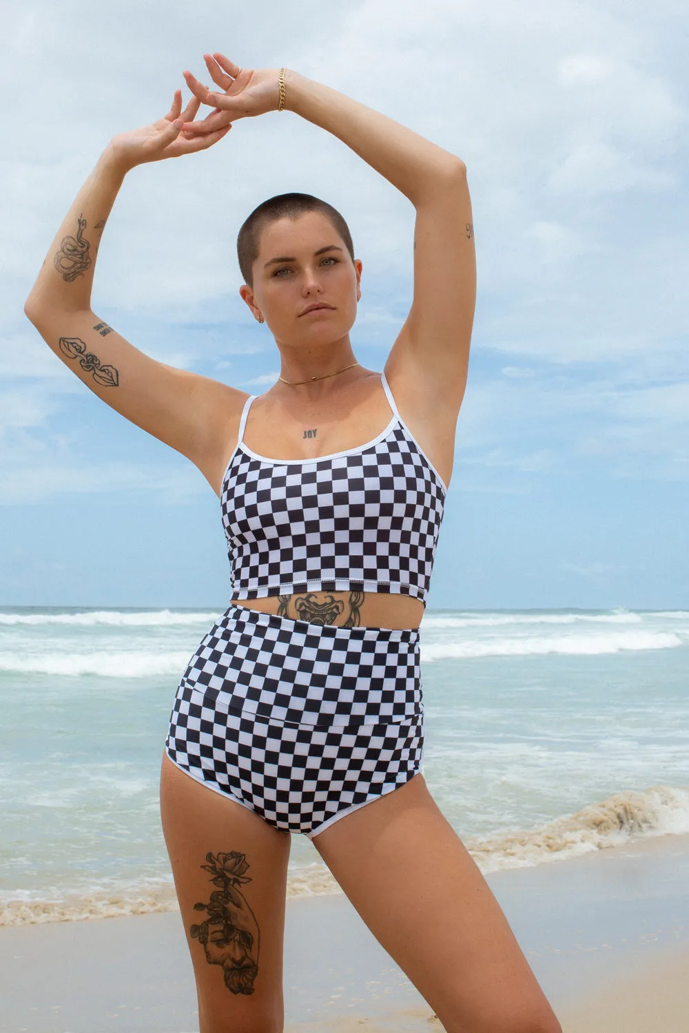 Betty Bottoms - B W Checkers