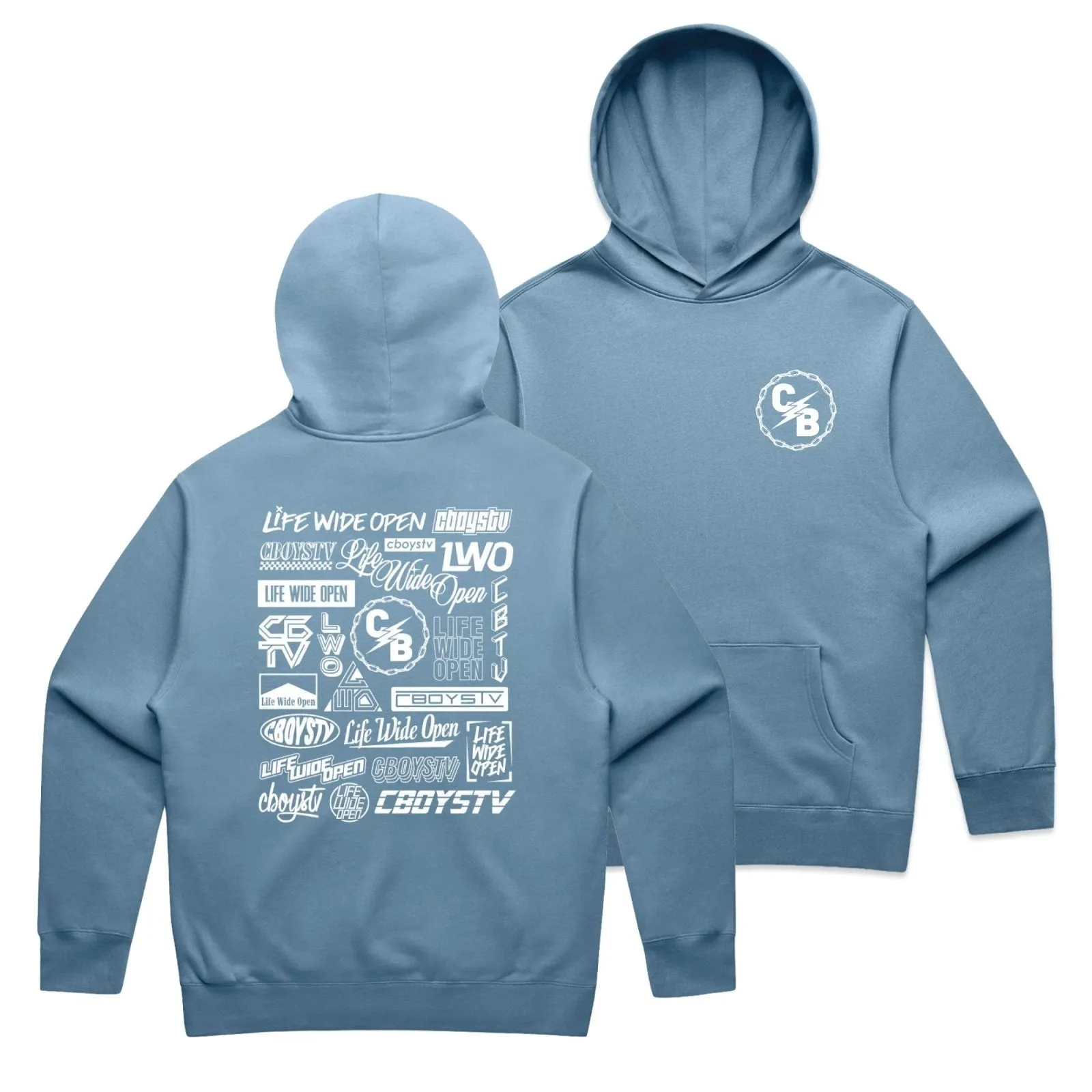 Blue Chain Gang Hoodie