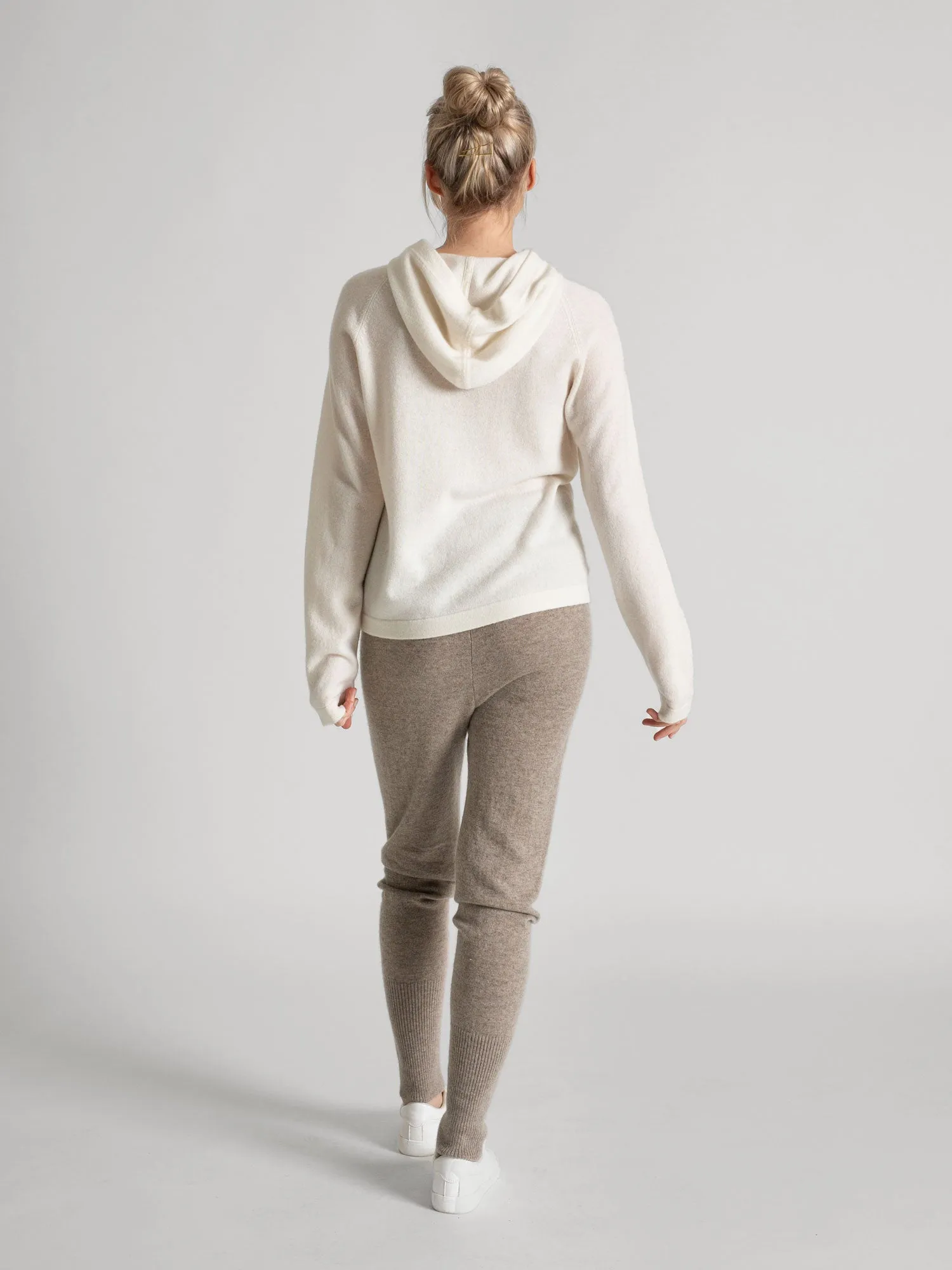 Cashmere sweater "Ada" - white