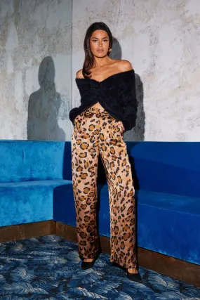 Cassia Trousers In Leopard