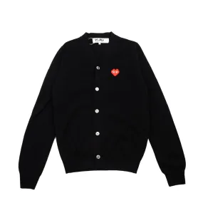 CDG PLAY x Invader Cardigan (Black)