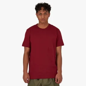 COMME des GARÇONS SHIRT Plain Jersey T-shirt / Burgundy