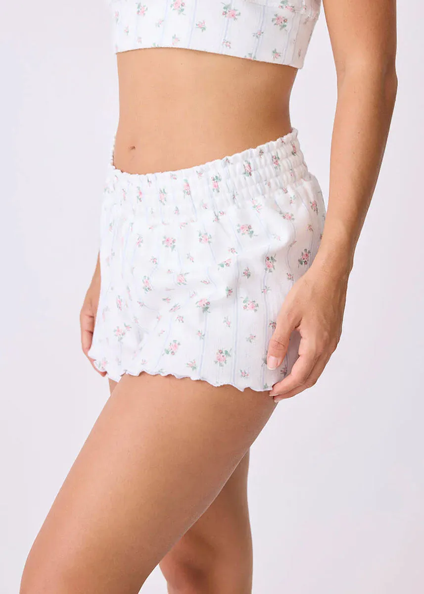 Crazy In Love Pajama Short - Ivory