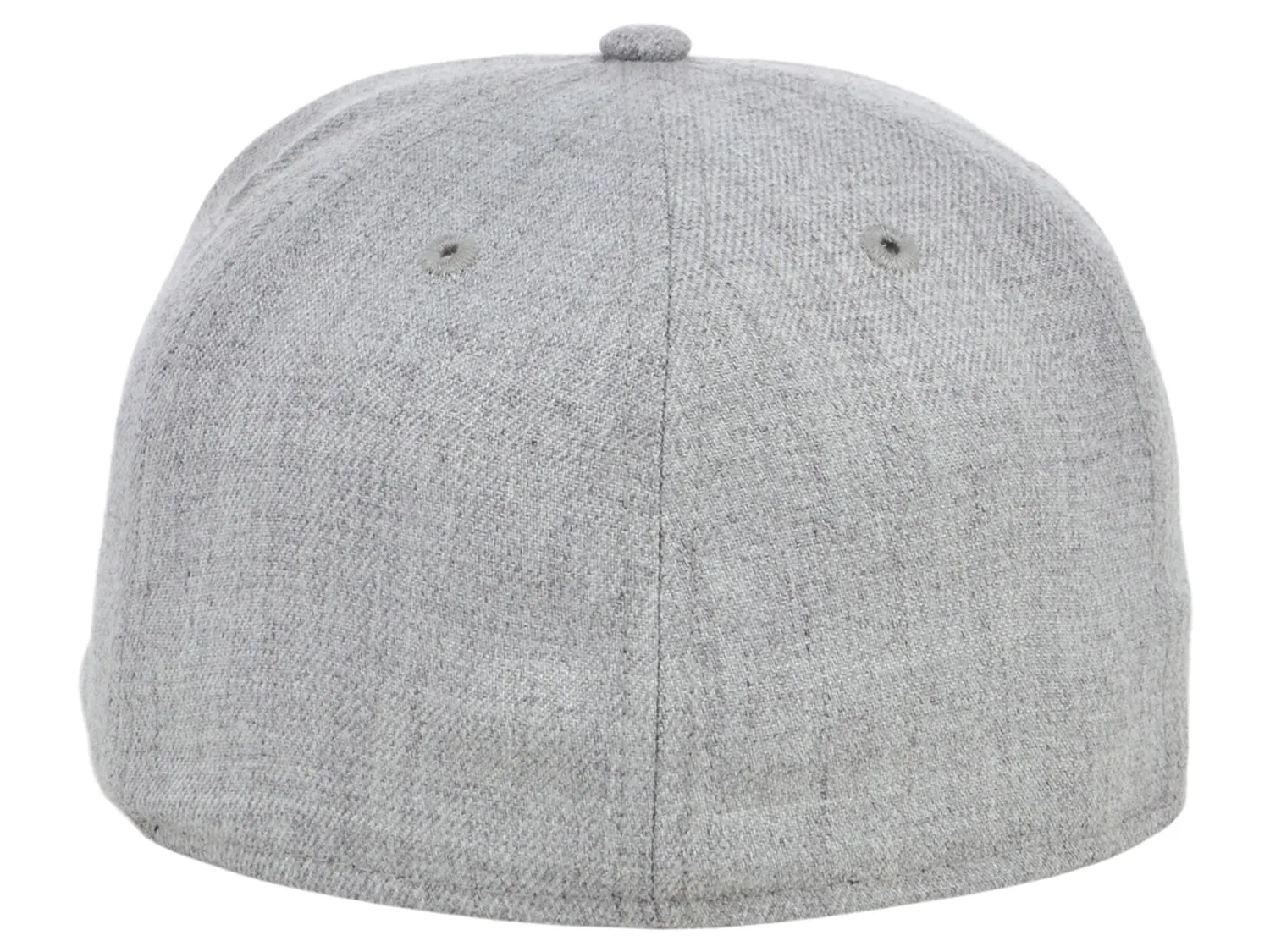 Crowns By Lids Full Court Fitted Cap - Heather Grey