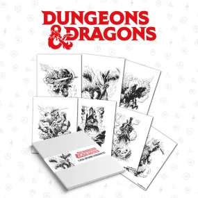 Dungeons & Dragons Lithograph Set