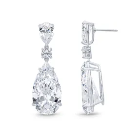 Gabriella Earrings (All-White)