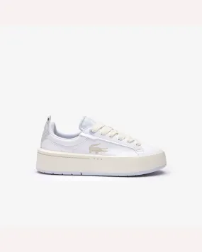 Lacoste Carnaby Platform - White/Turquoise