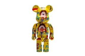 Medicom Toy Be@rbrick Basquiat x Warhol #3 1000%