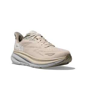 Mens Hoka Clifton 9 in Oat Milk/Barley