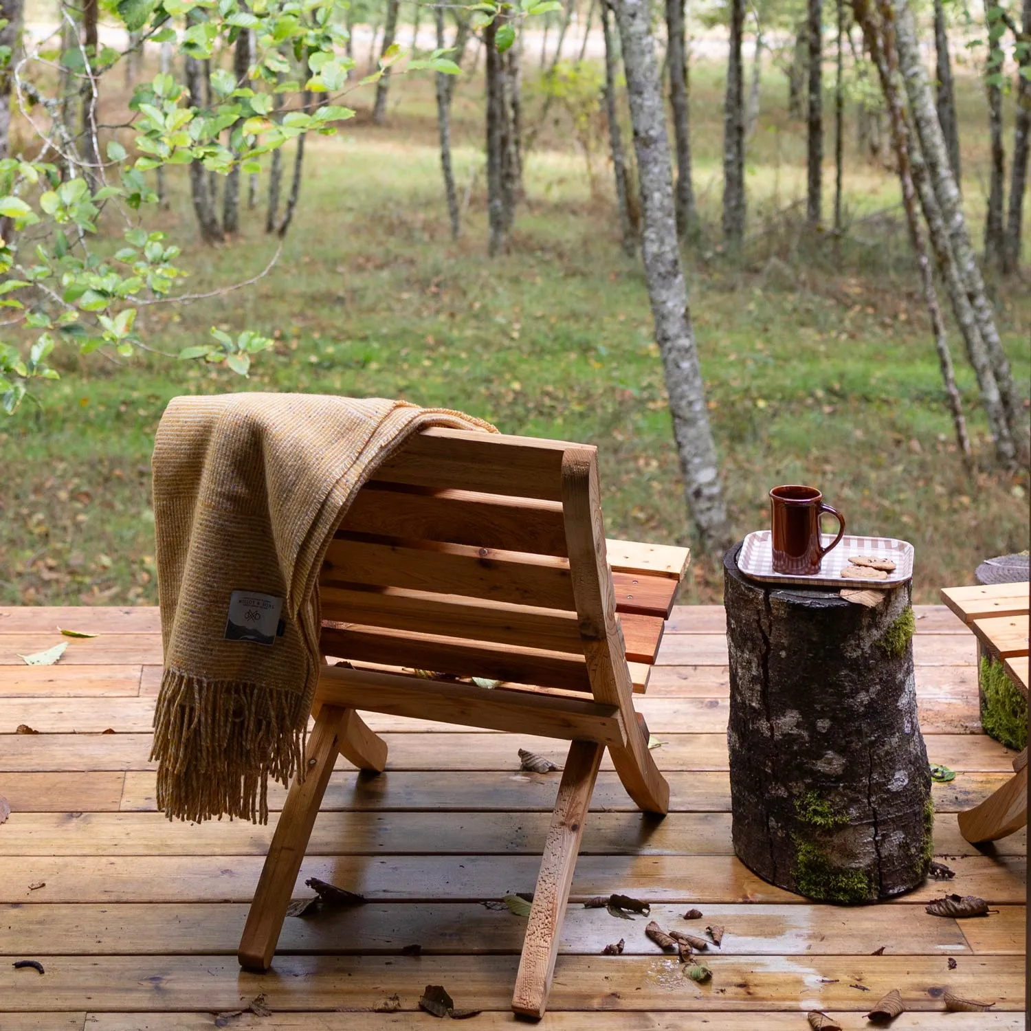 Merino Basket Weave Throw