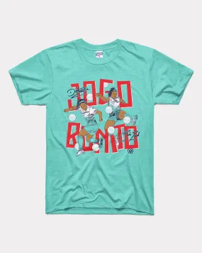 NWSLPA Debinha & Bia Zaneratto Teal T-Shirt