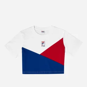 Áo Crop-Top Nữ Fila Phối Logo Thời Trang - Nhiều Màu