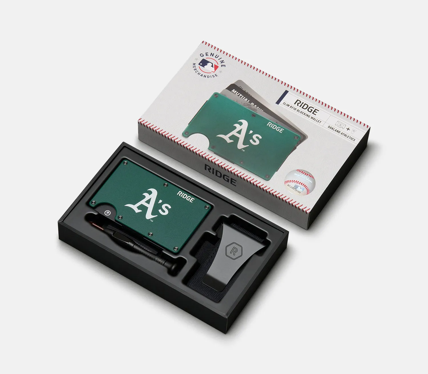 Ridge Wallet - Oakland Athletics