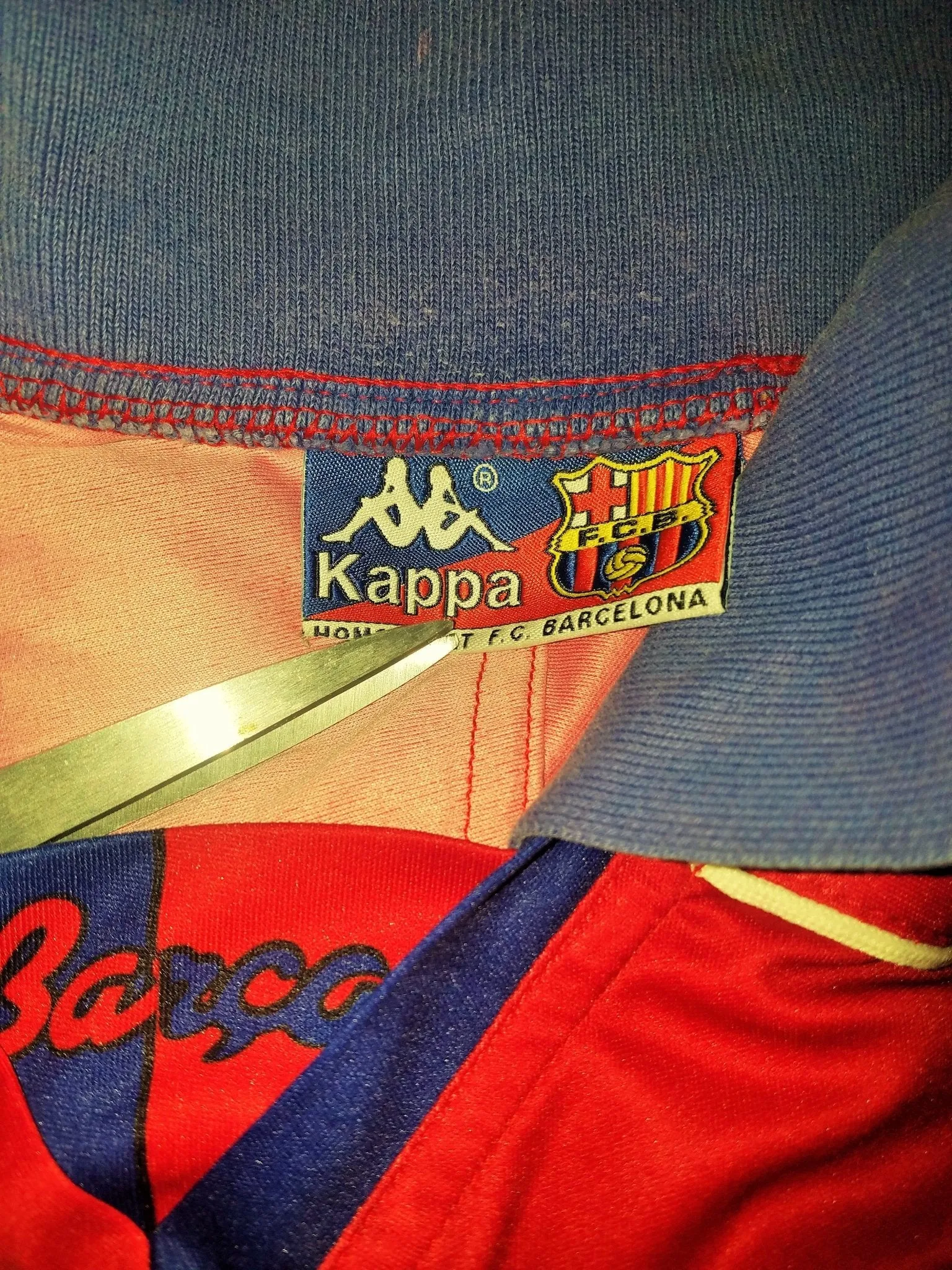 Romario Kappa Barcelona 1994 1995 Jersey Shirt Camiseta L