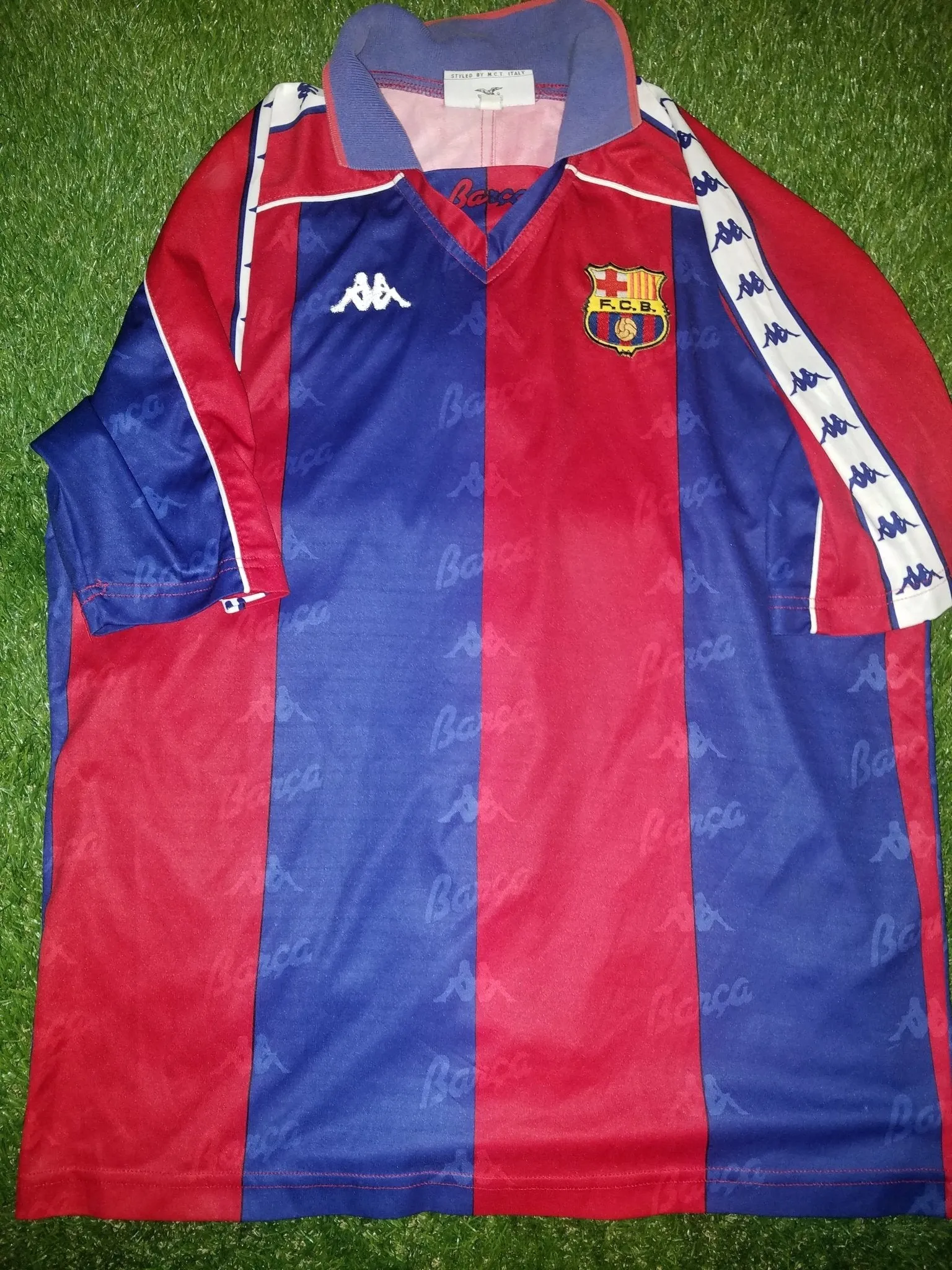 Romario Kappa Barcelona 1994 1995 Jersey Shirt Camiseta L