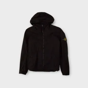 Stone Island 10110 Hooded Overshirt I Sort