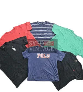 Summer Exclusive Ralph Lauren Polo Collar & Round Neck Oversized T-shirt *