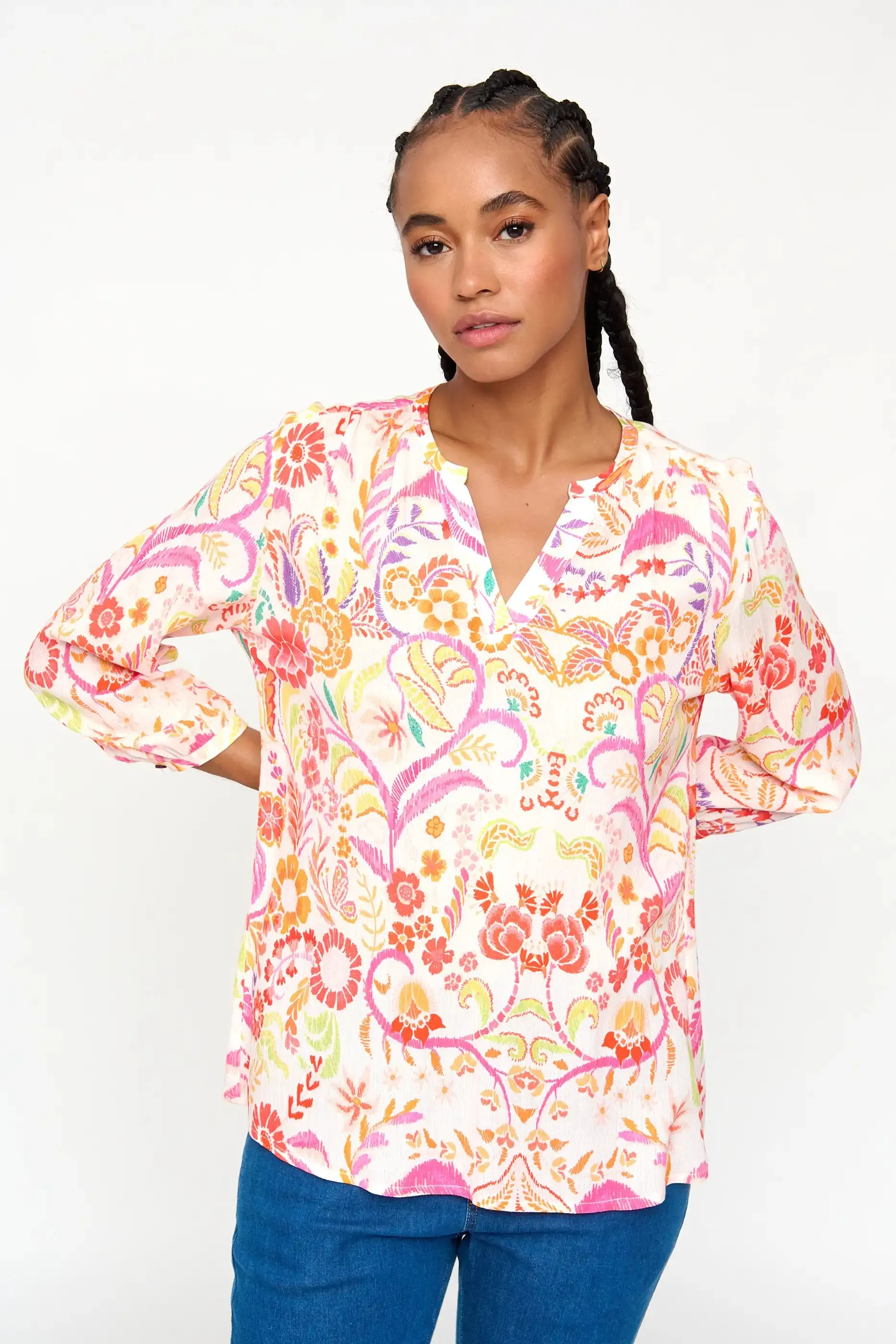 Tinta Adelaida Coral Shirt