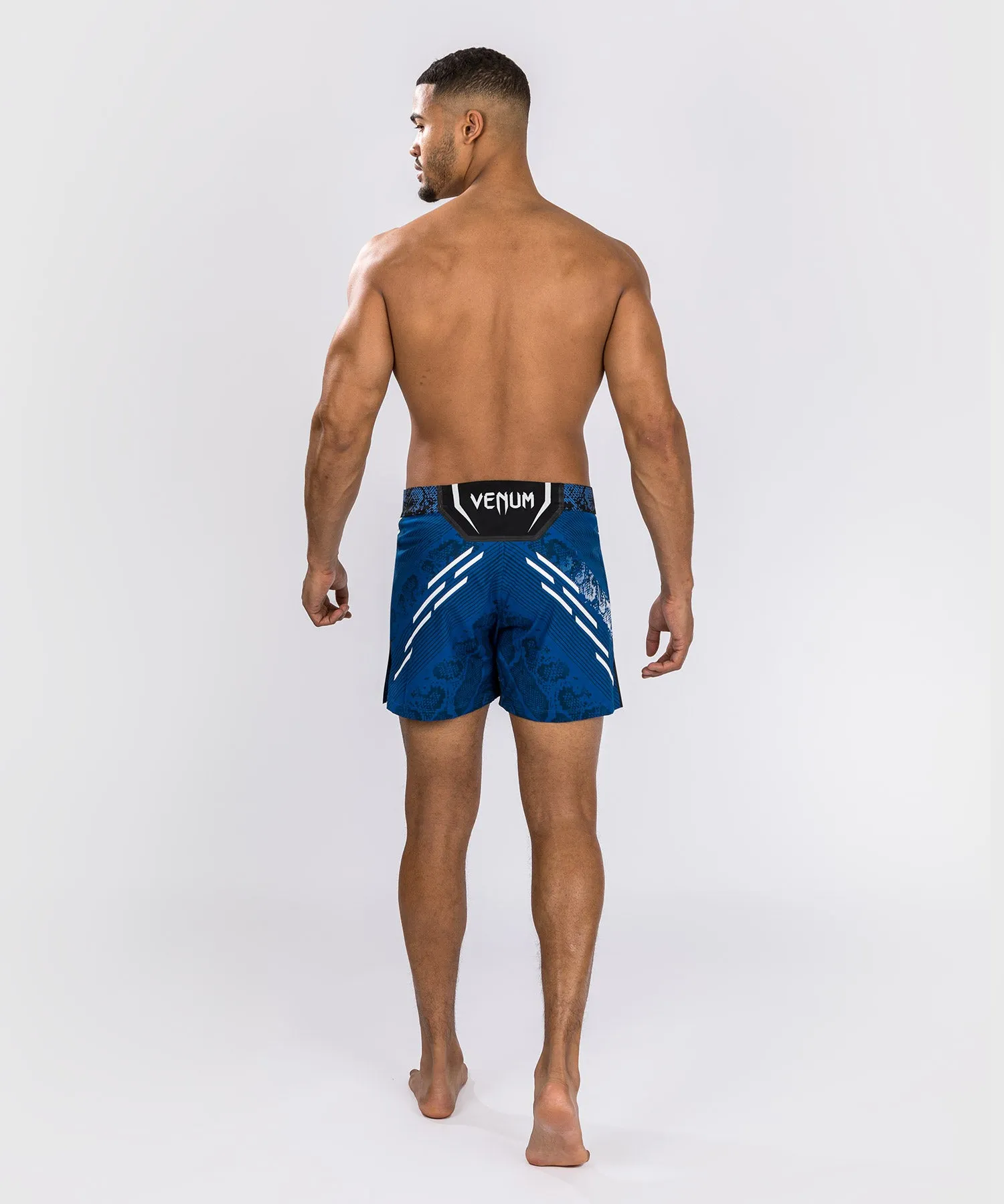 UFC Adrenaline by Venum Authentic Fight Night Men's Fight Short - Short Fit - Blue