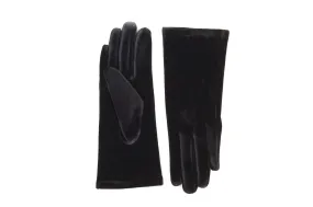 Zehu Black Velvet Gloves Women/girls Style: 2654